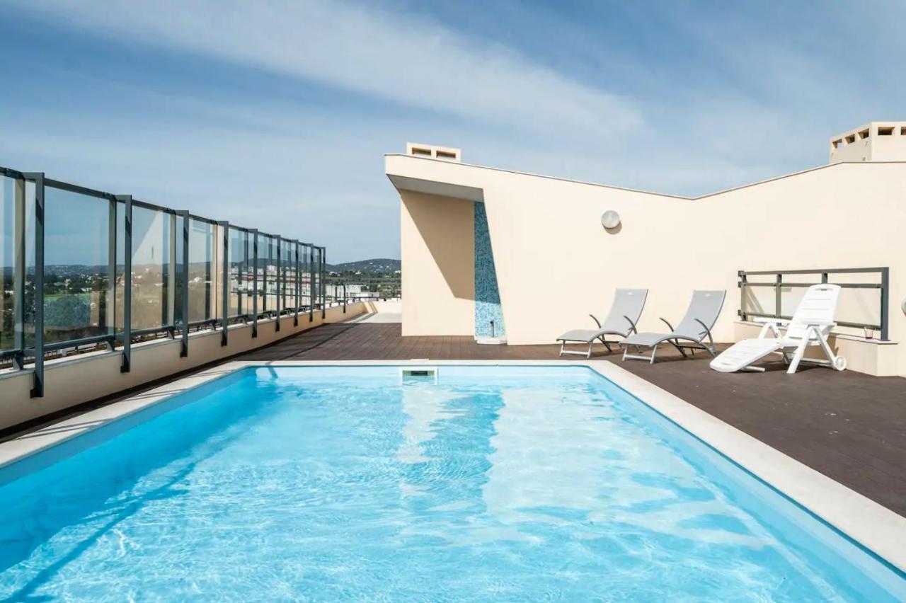 Oceanview Luxury Amazing Views And Pool Daire Olhão Dış mekan fotoğraf